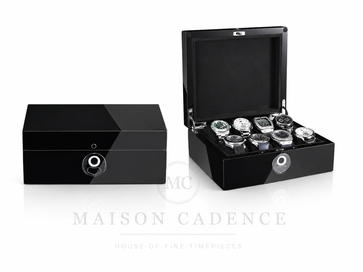 Legacy Case — Luxury Biometric Watch Box with Fingerprint Lock